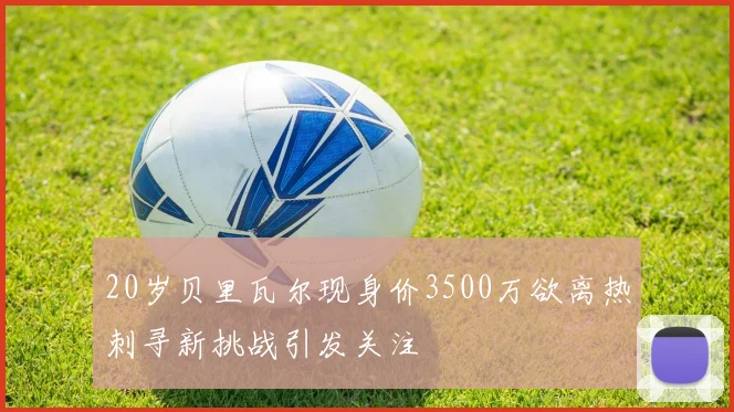 20岁贝里瓦尔现身价3500万欲离热刺寻新挑战引发关注